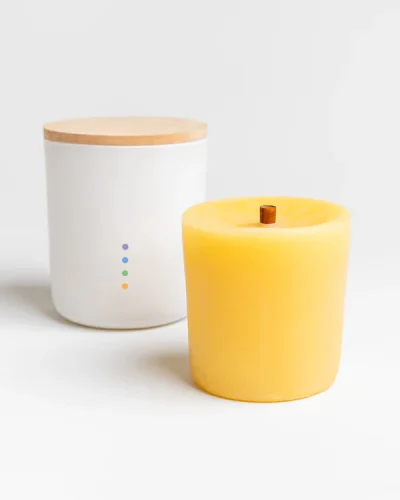 NOMZ PURE BEESWAX CANDLE - Image 2