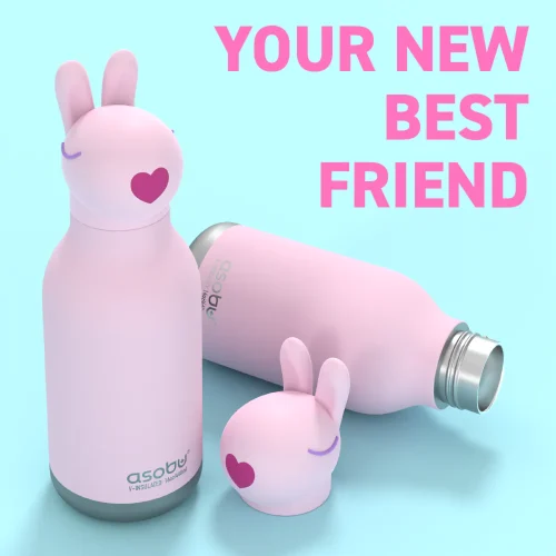 ASOBU BESTIE BOTTLE 16 OZ - BUNNY - Image 2