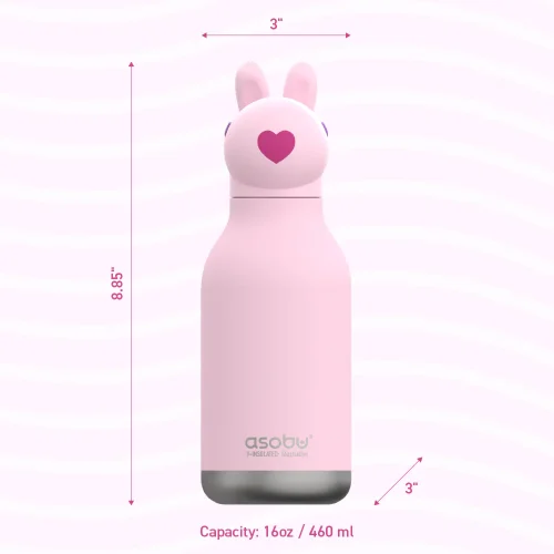 ASOBU BESTIE BOTTLE 16 OZ - BUNNY - Image 6