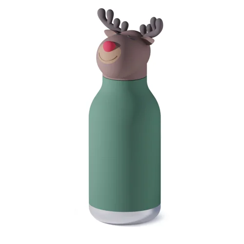 ASOBU BESTIE BOTTLE 16 OZ - REINDEER