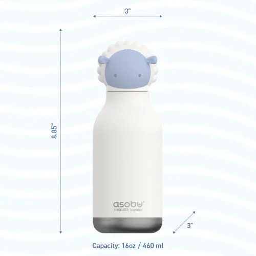 ASOBU BESTIE BOTTLE 16 OZ - SHEEP - Image 2