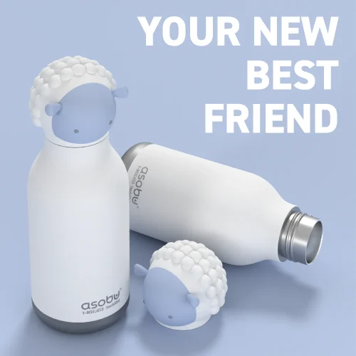 ASOBU BESTIE BOTTLE 16 OZ - SHEEP - Image 3