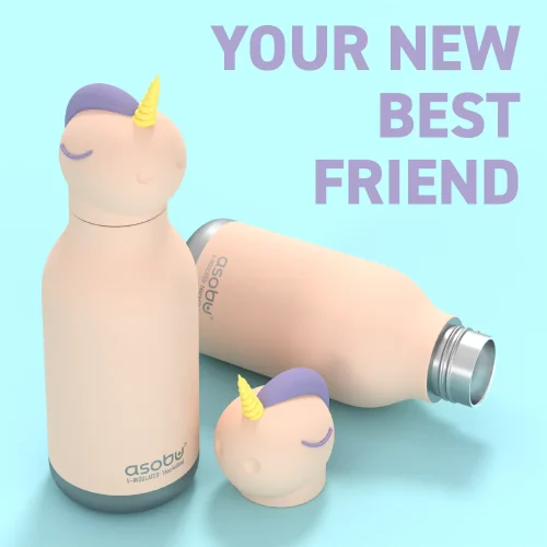 ASOBU BESTIE BOTTLE 16 OZ - UNICORN - Image 3