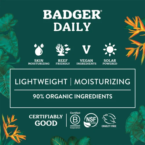 BADGER SPF 30 DAILY MINERAL SUNSCREEN 4 OZ - Image 3