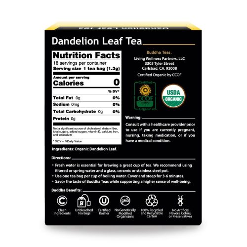 BT DANDELION LEAF TEA - Image 3