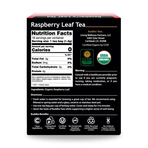 BT RASPBERRY LEAF TEA - Image 3