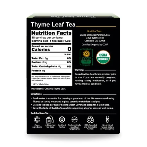 BT THYME LEAF TEA - Image 3