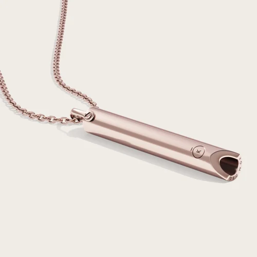 KOMUSO SHIFT PENDANT & CHAIN - ROSE GOLD - Image 4