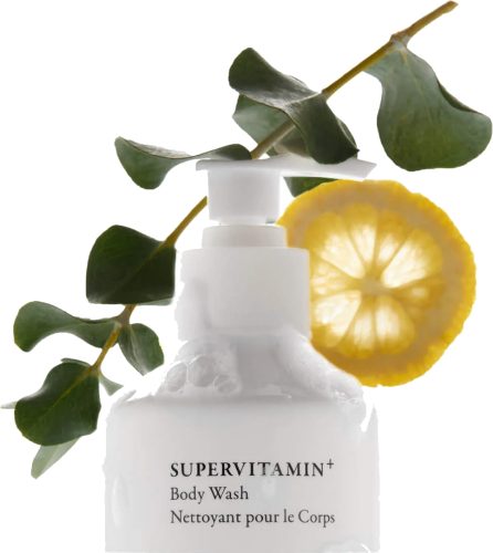 IOTA SUPERVITAMIN BODY WASH+ 10FL OZ, CLARIFYING - LEMONGRASS + EUCALYPTUS LEAF - Image 2