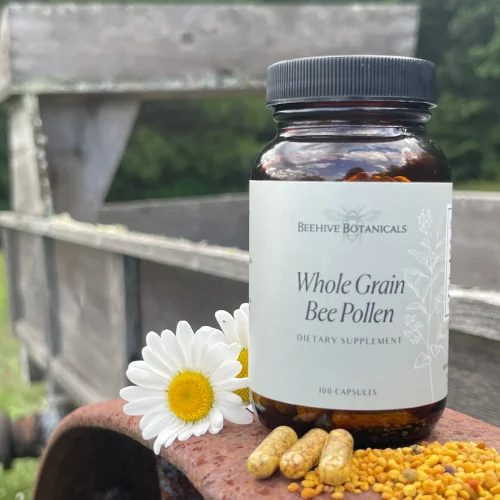 BHB Whole Grain Bee Pollen Capsules - 100 CAPSULES - Image 3