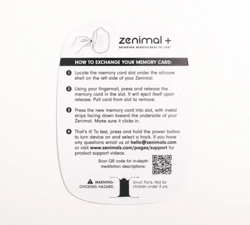 ZENIMAL MAMA COLLECTION MEDITATION CARD - Image 2