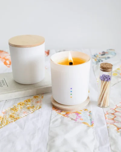 NOMZ PURE BEESWAX CANDLE - Image 3