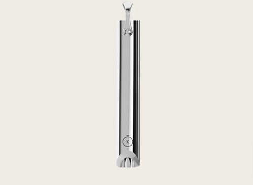 KOMUSO SHIFT PENDANT & CHAIN - STAINLESS STEEL