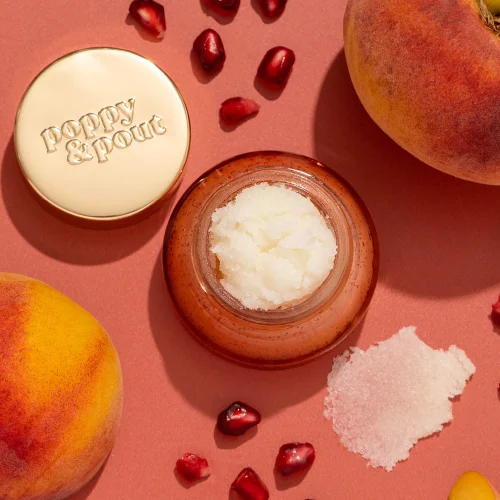 P&P POMEGRANATE PEACH LIP SCRUB - Image 3