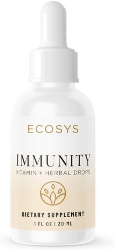 ECOSYS IMMUNITY VITAMIN + HERBAL DROPS 1 FL OZ