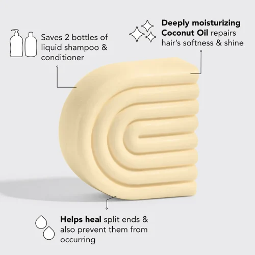 KITSCH Coconut Oil Deep-Moisturizing Conditioner Bar - Image 2
