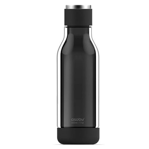 ASOBU INNER PEACE GLASS WATER BOTTLE