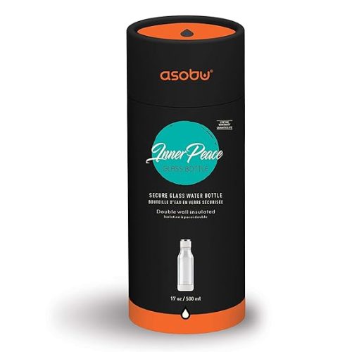 ASOBU INNER PEACE GLASS WATER BOTTLE - Image 3
