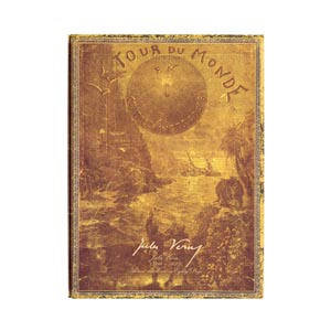 PB MANUSCRIPT BOX - VERNE, AROUND THE WORLD