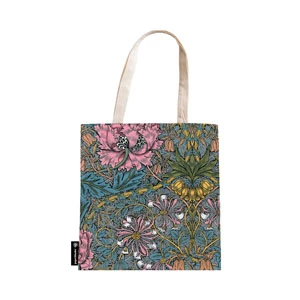 PB CANVAS BAG - MORRIS PINK HONEYSUCKLE