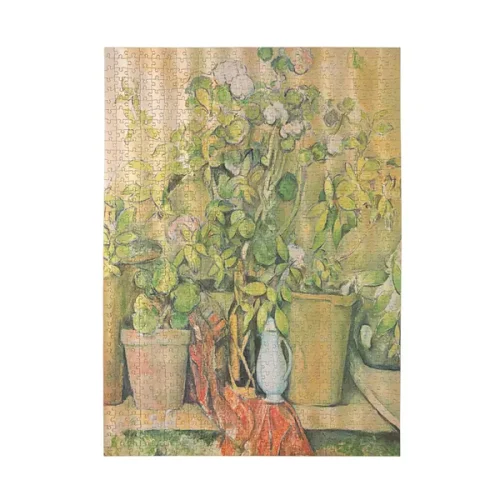 PB JIGSAW PUZZLE - CEZANNE'S TERRACOTTA POTS & FLOWERS