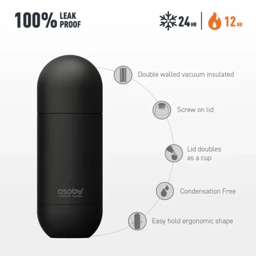 ASOBU ORB WATER BOTTLE 14OZ - Image 5