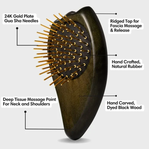 GUA SHA HAIR & SCAPL BRUSH & MASSAGER - Image 3