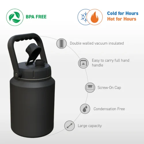 MIGHTY JUG 2L - BLACK - Image 2