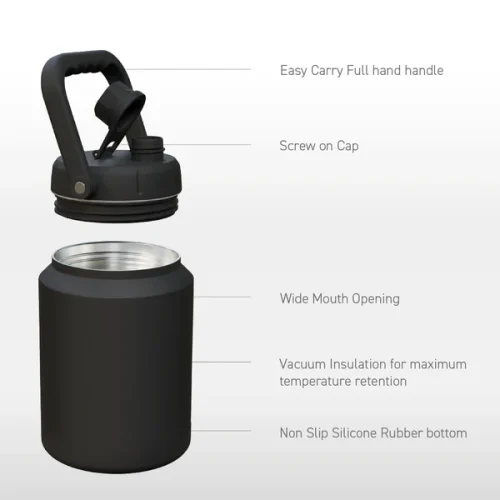 MIGHTY JUG 2L - BLACK - Image 3
