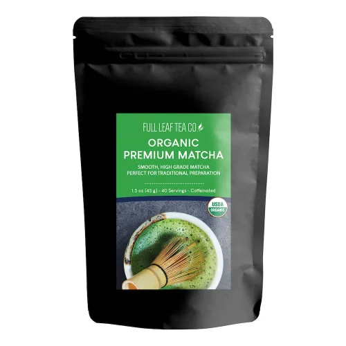 FLT Organic Premium Matcha Bags - 1.5oz - 40 SERVINGS