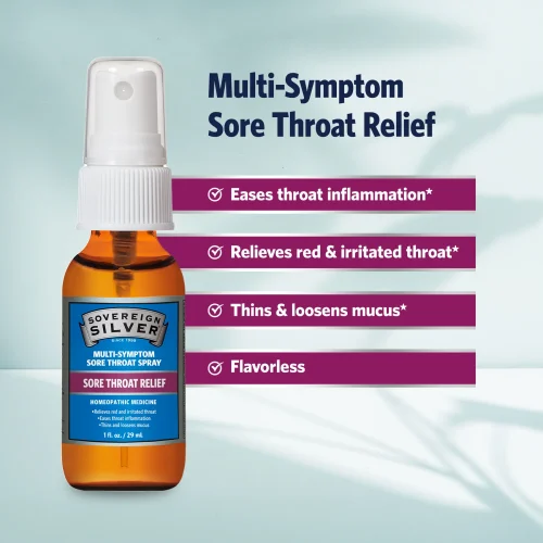 SOVEREIGN SILVER SORE THROAT - SPRAY 2 OZ - Image 2