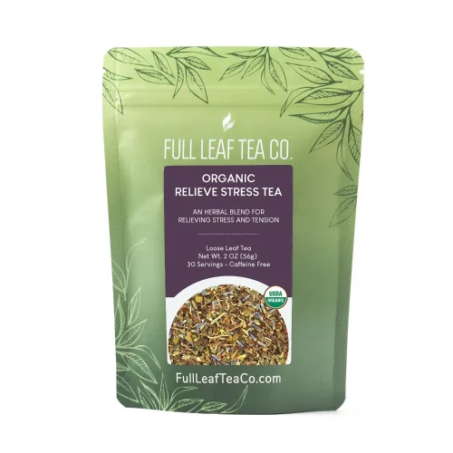 FLT Organic Relieve Stress Tea Bags - 2 oz - 30 servings
