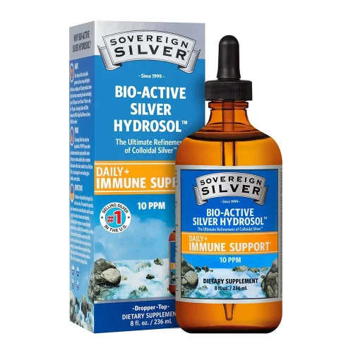 SOVEREIGN SILVER DAILY IMMUNE SUPPORT - DROPPER 8 OZ