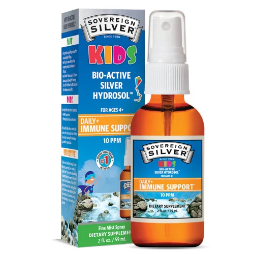 SOVEREIGN SILVER KIDS DAILY IMMUNE SUPPORT - FINE MIST SPRAY 2 OZ