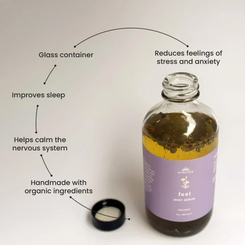 HYALUXE FEEL: Soothing Mind and Inflammation Body Serum - Image 3