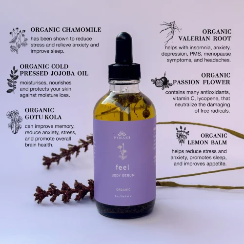 HYALUXE FEEL: Soothing Mind and Inflammation Body Serum - Image 4