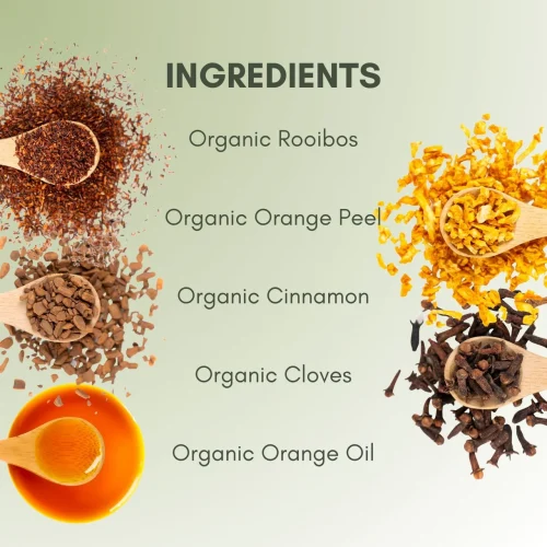 FLT Organic Herbal Orange Cinnamon Spice Bags - 2 oz - 30 servings - Image 2