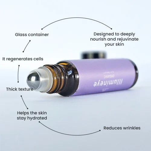 HYALUXE ILLUMINEYE: Roll on Enhanced Castor Blend for Face and Neck - Image 3