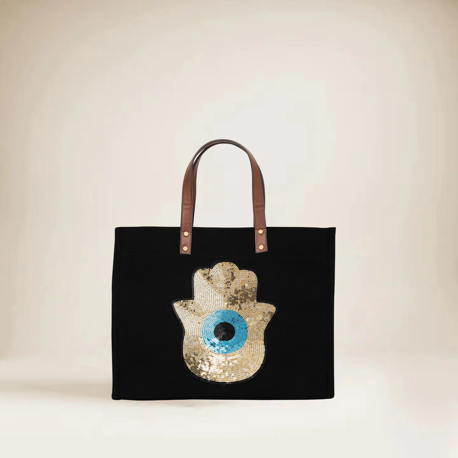 EUPEPSIA SWIRL CANVAS TOTE