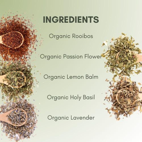 FLT Organic Relieve Stress Tea Bags - 2 oz - 30 servings - Image 4