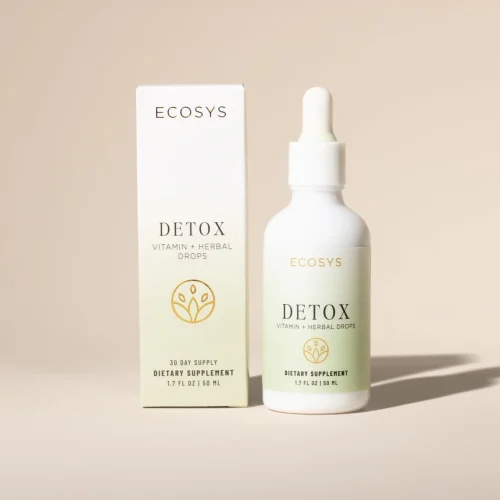 ECOSYS DETOX VITAMIN + HERBAL DROPS 1.7 FL OZ