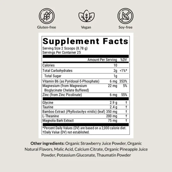 BIOPTIMIZERS SLEEP BREAKTHROUGH TROPICAL DREAMS POWDER - 25SV - Image 2