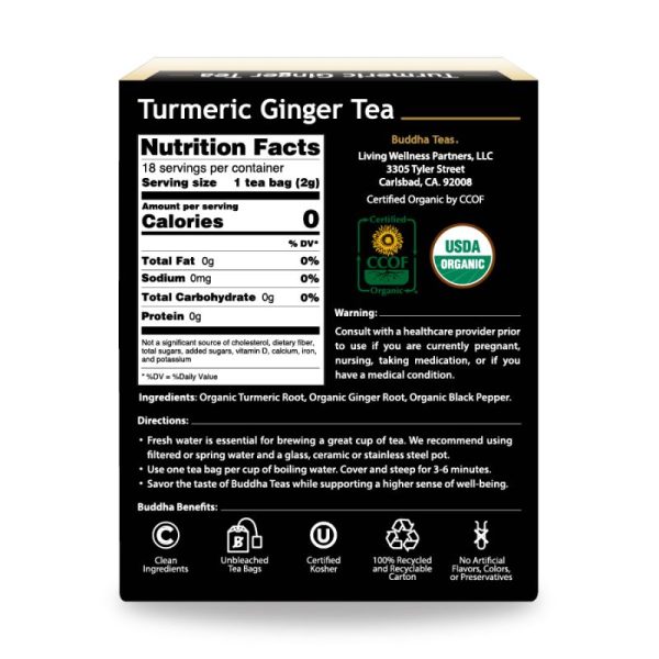TURMERIC GINGER TEA - Image 3
