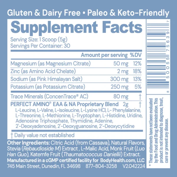 BH PERFECTAMINO ELECTROLYTES - MIXED BERRY - Image 2