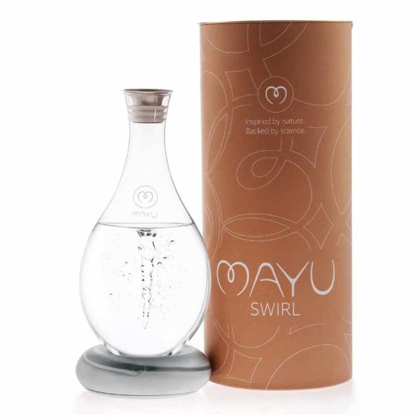 SWIRL WATER ENHANCING PITCHER  GRAYSTONE