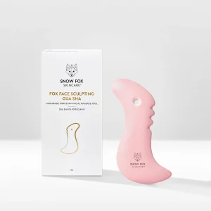 FOX FACE SCULPTING GUA SHA - BLOSSOM PINK