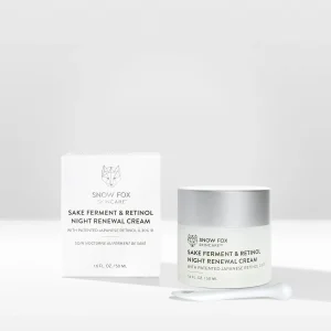 SAKE FERMENT & RETINOL NIGHT RENEWAL CREAM