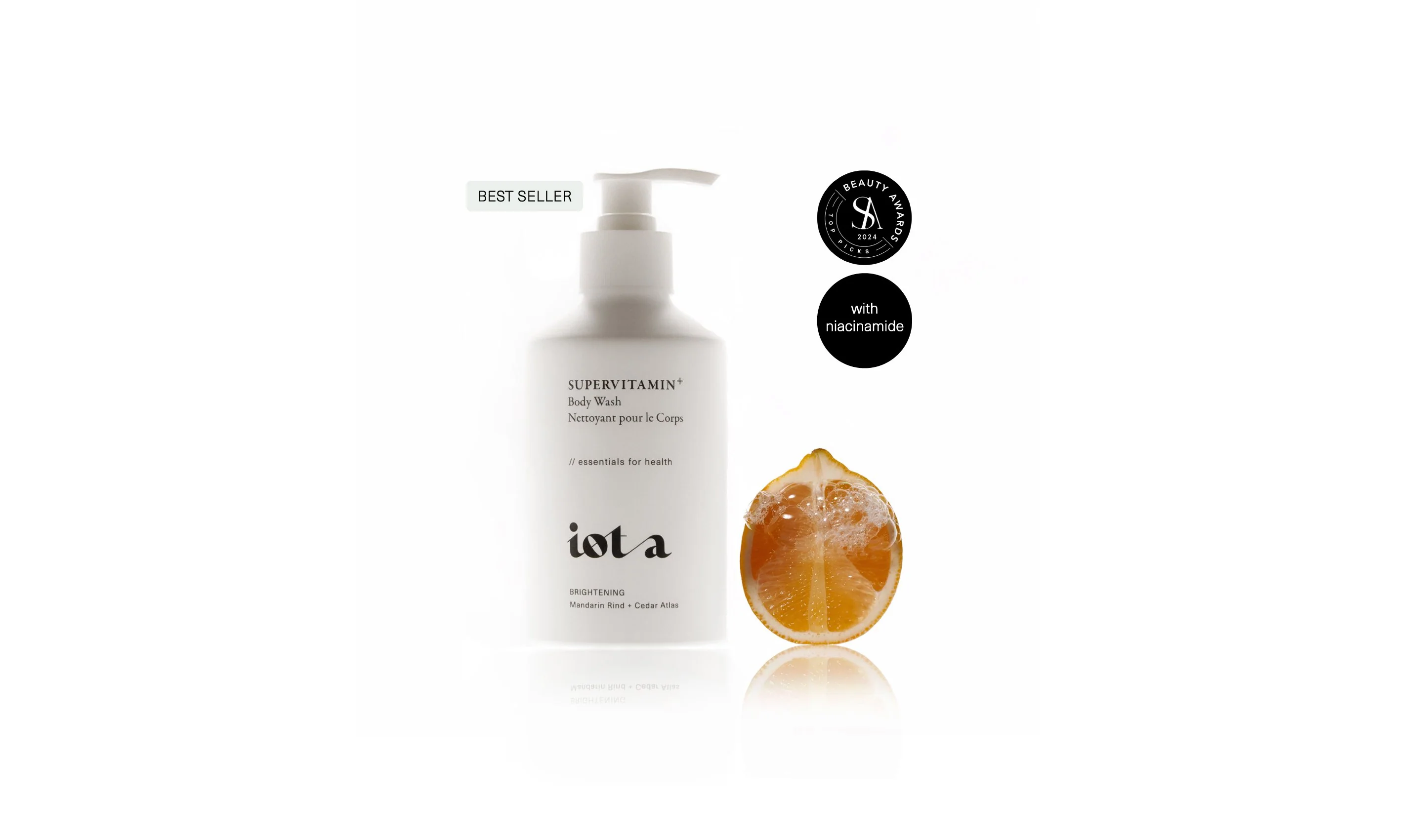 SUPERVITAMIN BODY WASH+ BRIGHTENING