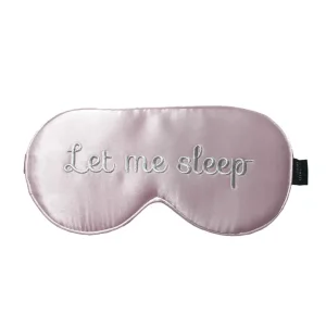 Silk Eye Mask Let Me Sleep