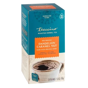 DANDELION CARAMEL NUT  TEA BAGS